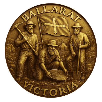 Ballarat, Victoria Brass Coin